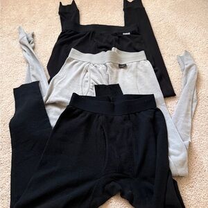 Goodfellow & Co Black and Gray Leggings Set